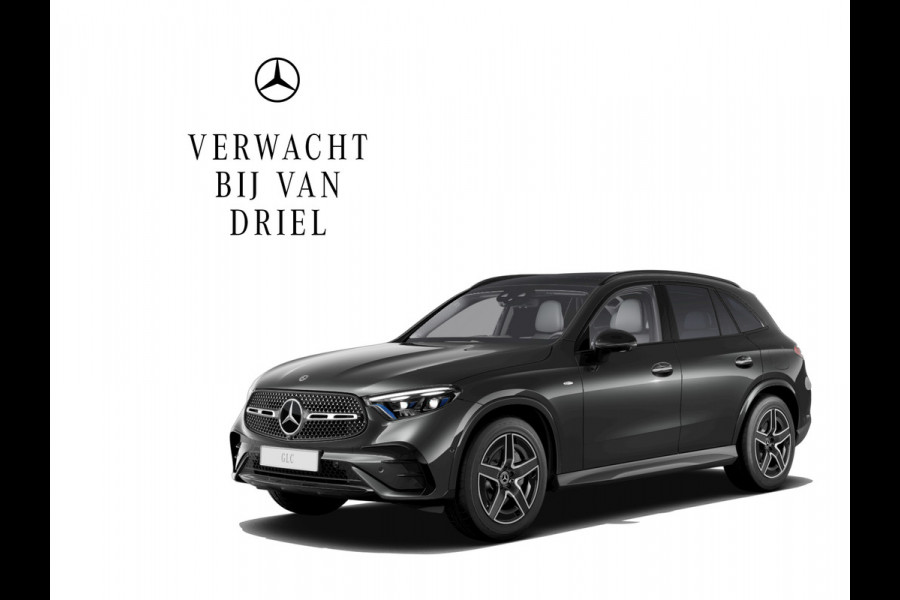 Mercedes-Benz GLC GLC 300 e 4MATIC AMG Line | Grijs int. | Panorama Trekhaak HUD Ventilatie Burmester