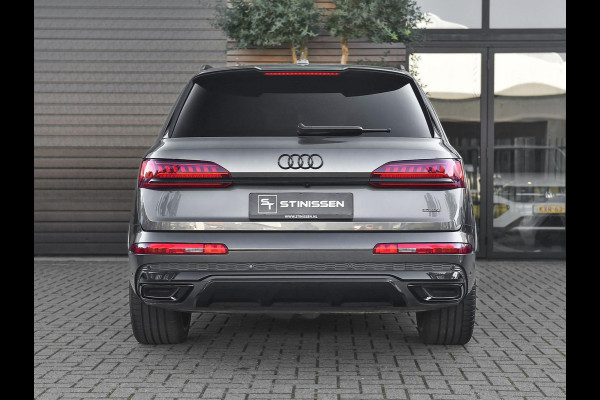 Audi Q7 55 TFSI quattro S Line Ex BTW/ BPM Panoramadak ACC Leren bekleding 22 inch velgen Trekhaak