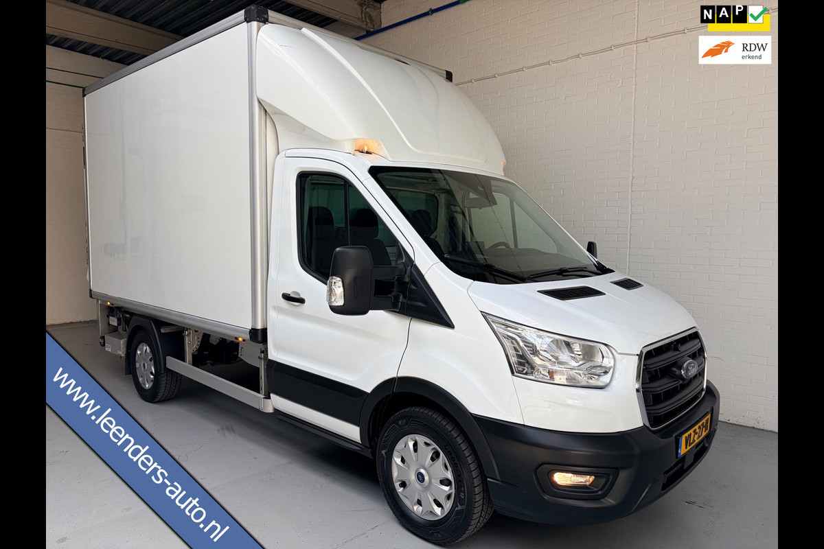 Ford Transit KOELWAGEN BAKWAGEN LAADKLEP AUTOMAAT 350 2.0 TDCI 130pk Trend ORIGINEEL NEDERLANDSE BUS! 1STE EIGENAAR! RIJKLAARPRIJS