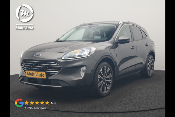 Ford Kuga 2.5 PHEV Titanium X 225pk Dealer O.H. | Trekhaak Af Fabriek | Adaptive Cruise | Head Up | 360 Camera | Sportstoelen & Stuur Verwarmd | BLIS | Keyless | Apple Carplay | Navigatie | DAB | 20"L.M |