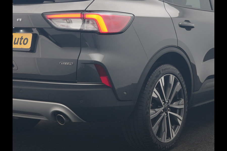 Ford Kuga 2.5 PHEV Titanium X 225pk Dealer O.H. | Trekhaak Af Fabriek | Adaptive Cruise | Head Up | 360 Camera | Sportstoelen & Stuur Verwarmd | BLIS | Keyless | Apple Carplay | Navigatie | DAB | 20"L.M |