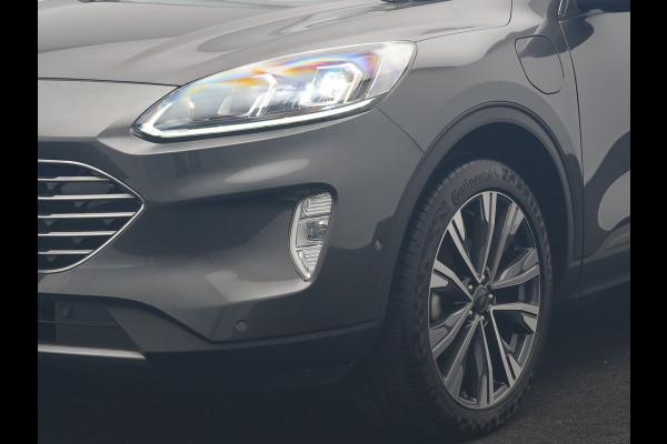 Ford Kuga 2.5 PHEV Titanium X 225pk Dealer O.H. | Trekhaak Af Fabriek | Adaptive Cruise | Head Up | 360 Camera | Sportstoelen & Stuur Verwarmd | BLIS | Keyless | Apple Carplay | Navigatie | DAB | 20"L.M |