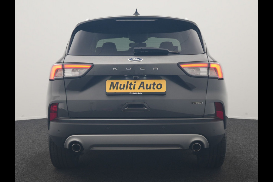 Ford Kuga 2.5 PHEV Titanium X 225pk Dealer O.H. | Trekhaak Af Fabriek | Adaptive Cruise | Head Up | 360 Camera | Sportstoelen & Stuur Verwarmd | BLIS | Keyless | Apple Carplay | Navigatie | DAB | 20"L.M |