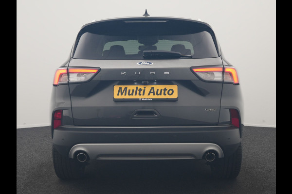 Ford Kuga 2.5 PHEV Titanium X 225pk Dealer O.H. | Trekhaak Af Fabriek | Adaptive Cruise | Head Up | 360 Camera | Sportstoelen & Stuur Verwarmd | BLIS | Keyless | Apple Carplay | Navigatie | DAB | 20"L.M |