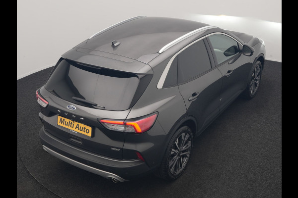 Ford Kuga 2.5 PHEV Titanium X 225pk Dealer O.H. | Trekhaak Af Fabriek | Adaptive Cruise | Head Up | 360 Camera | Sportstoelen & Stuur Verwarmd | BLIS | Keyless | Apple Carplay | Navigatie | DAB | 20"L.M |