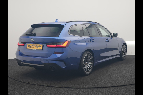 BMW 3 Serie Touring 330e M Sport PHEV 293pk Dealer O.H. | SOH 89,2% | Panodak | Head Up | Adaptive Cruise | 360 Camera | Adaptief Onderstel | Laser LED | Alcantara Sportstoelen Memory & Verwarmd | Sfeerverlichting | Keyless |  BLIS | Stuur Vewarmd Apple Carplay | Plug In Hybrid |
