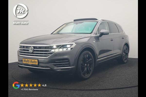 Volkswagen Touareg 3.0 TSi eHybrid 4MOTION PHEV 381pk Dealer O.H. | SOH 91,3% | Trekhaak Af Fabriek | Luchtvering | Panodak | Adaptive Cruise | Dynaudio | 360 Camera | Head Up | Lederen Comfortstoelen Memory & Verwarmd | Sfeerverlichting | Stuur Verwarmd |  Keyless | Apple Carplay | 20"L.M | Plug In Hybrid |