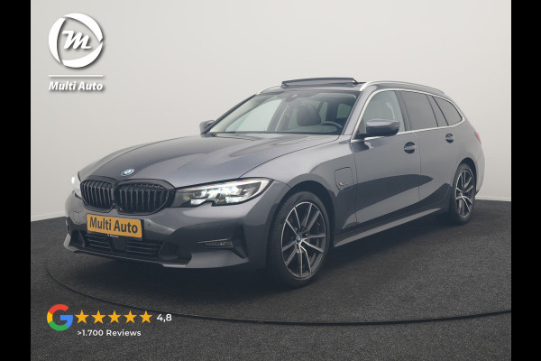 BMW 3 Serie Touring 320e Sportline PHEV Dealer O.H. | Panodak | Adaptive Cruise | Camera | Sfeerverlichting | Sportstoelen Verwarmd | BLIS | Apple Carplay | Navigatie | DAB | Plug In Hybrid |