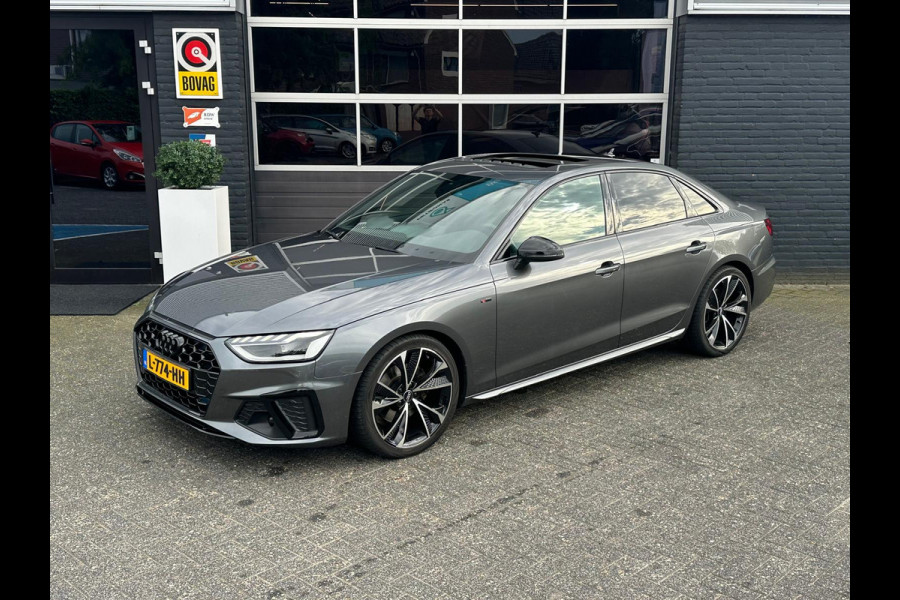 Audi A4 Limousine 35 TFSI S-line Competition, Automaat, Carplay, Cruise, Pano, VirtualCockpit, NAP