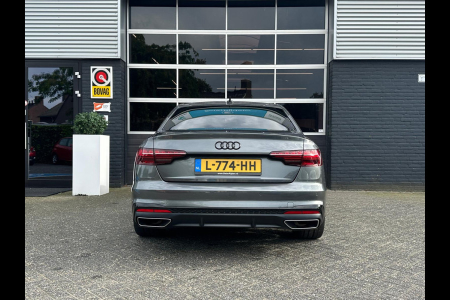 Audi A4 Limousine 35 TFSI S-line Competition, Automaat, Carplay, Cruise, Pano, VirtualCockpit, NAP
