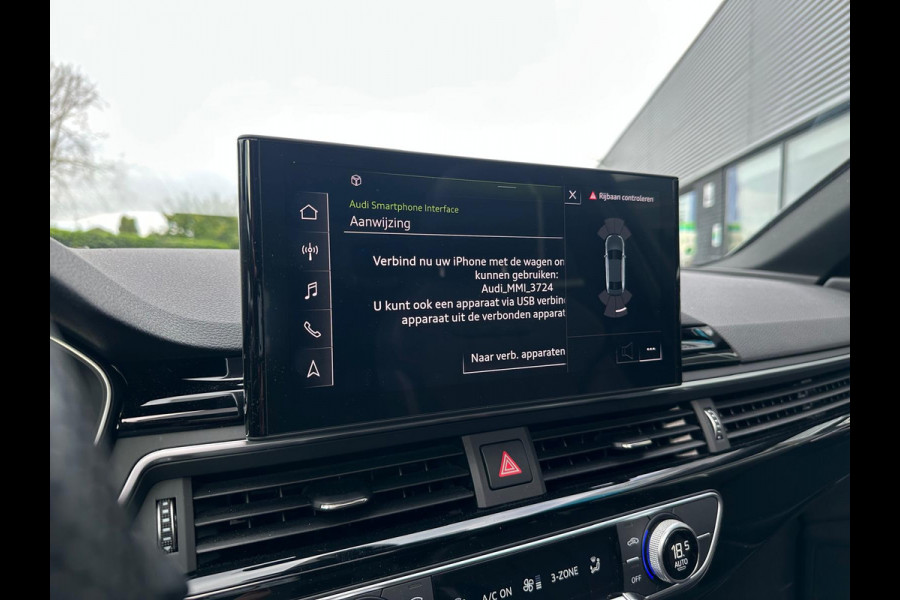 Audi A4 Limousine 35 TFSI S-line Competition, Automaat, Carplay, Cruise, Pano, VirtualCockpit, NAP