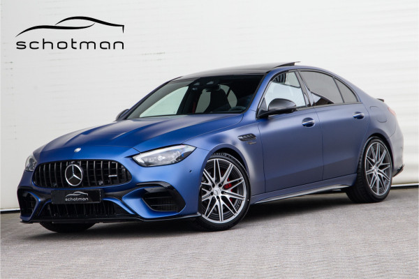 Mercedes-Benz C-Klasse AMG 63 S E Performance Premium Plus, Schaalstoelen, Carbon, MANUFAKTUR, Achterasbesturing