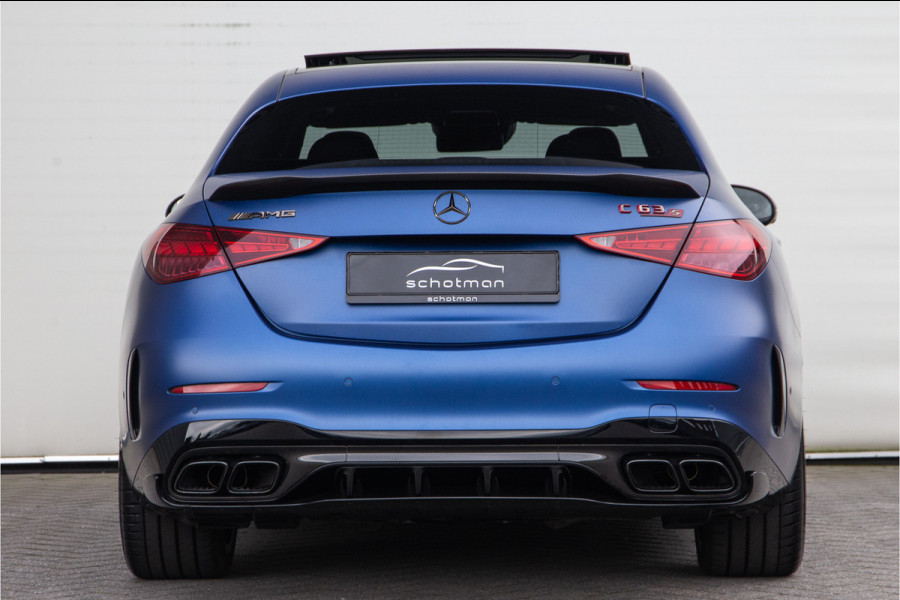 Mercedes-Benz C-Klasse AMG 63 S E Performance Premium Plus, Schaalstoelen, Carbon, MANUFAKTUR, Achterasbesturing