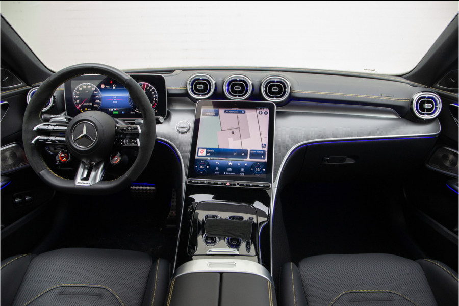 Mercedes-Benz C-Klasse AMG 63 S E Performance Premium Plus, Schaalstoelen, Carbon, MANUFAKTUR, Achterasbesturing