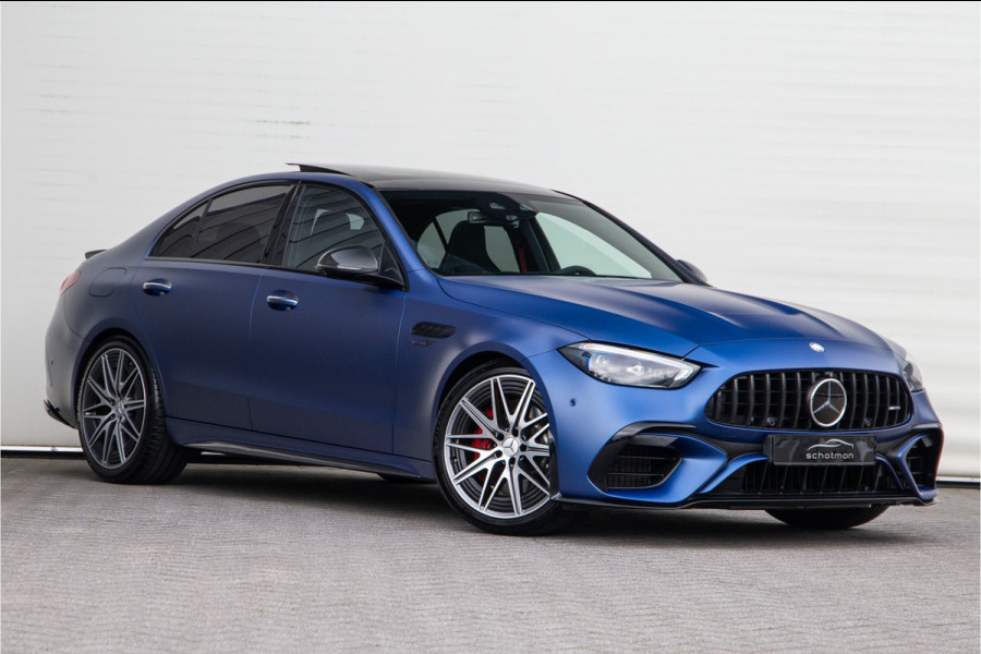 Mercedes-Benz C-Klasse AMG 63 S E Performance Premium Plus, Schaalstoelen, Carbon, MANUFAKTUR, Achterasbesturing