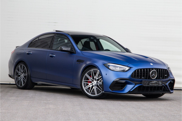 Mercedes-Benz C-Klasse AMG 63 S E Performance Premium Plus, Schaalstoelen, Carbon, MANUFAKTUR, Achterasbesturing