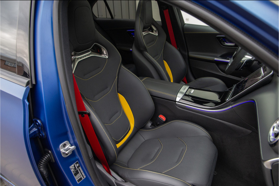 Mercedes-Benz C-Klasse AMG 63 S E Performance Premium Plus, Schaalstoelen, Carbon, MANUFAKTUR, Achterasbesturing