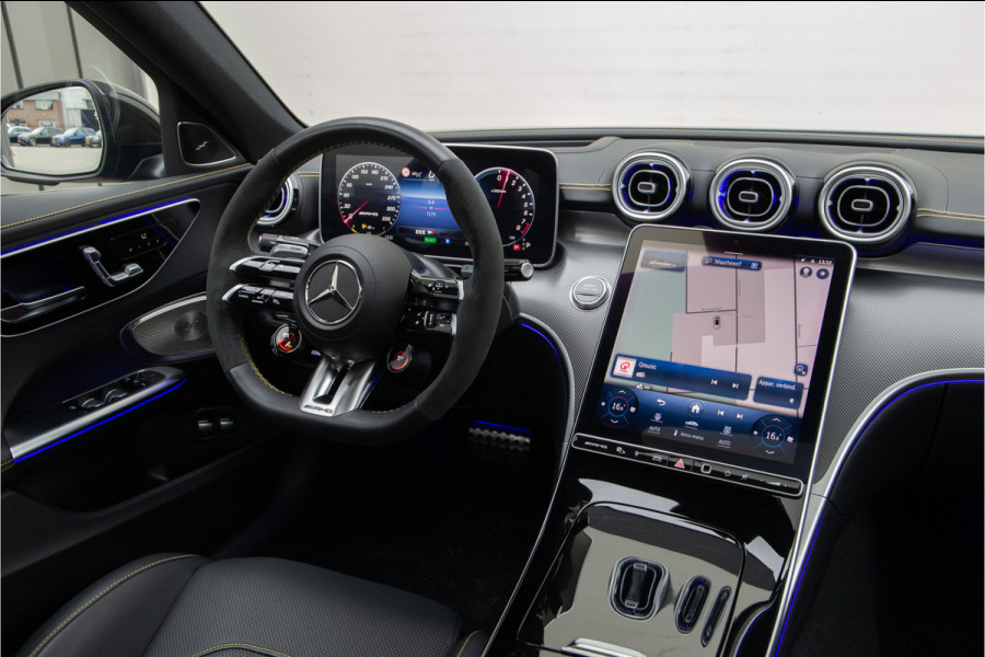 Mercedes-Benz C-Klasse AMG 63 S E Performance Premium Plus, Schaalstoelen, Carbon, MANUFAKTUR, Achterasbesturing
