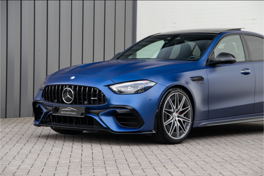 Mercedes-Benz C-Klasse AMG 63 S E Performance Premium Plus, Schaalstoelen, Carbon, MANUFAKTUR, Achterasbesturing