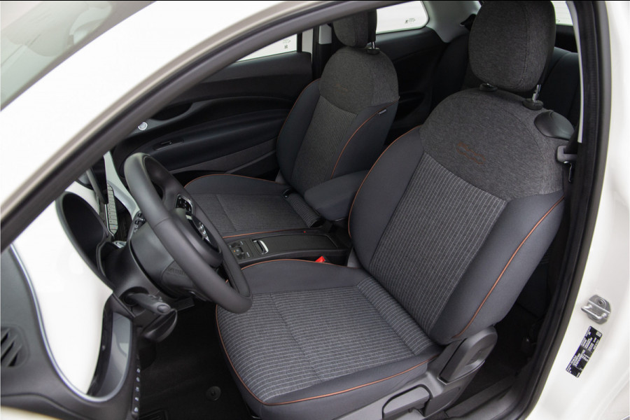 Fiat 500 Icon 42 kWh Panorama, Carplay, Stoelverwarming
