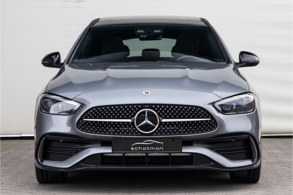 Mercedes-Benz C-Klasse Estate 300 e AMG Premium, Pano, Distronic, Trekhaak, Leder, Nightpakket 2023