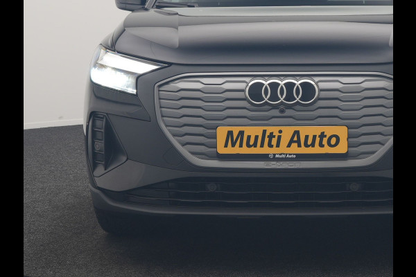 Audi Q4 e-tron 45 Quattro Advanced edition 77 kWh 265pk Dealer O.H. | SOH 97,9% | Trekhaak Af Fabriek | Adaptive Cruise | Camera | Sportstoelen & Stuur Verwarmd | Keyless | Navigatie | DAB | Virtual | Lane Assist |