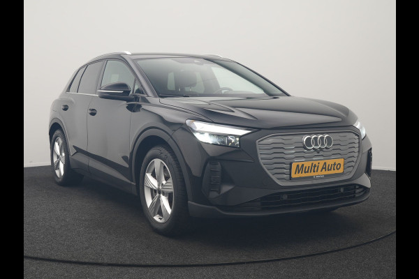 Audi Q4 e-tron 45 Quattro Advanced edition 77 kWh 265pk Dealer O.H. | SOH 97,9% | Trekhaak Af Fabriek | Adaptive Cruise | Camera | Sportstoelen & Stuur Verwarmd | Keyless | Navigatie | DAB | Virtual | Lane Assist |