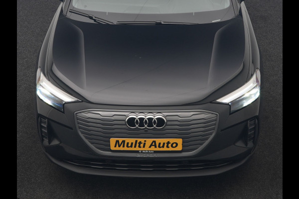 Audi Q4 e-tron 45 Quattro Advanced edition 77 kWh 265pk Dealer O.H. | SOH 97,9% | Trekhaak Af Fabriek | Adaptive Cruise | Camera | Sportstoelen & Stuur Verwarmd | Keyless | Navigatie | DAB | Virtual | Lane Assist |