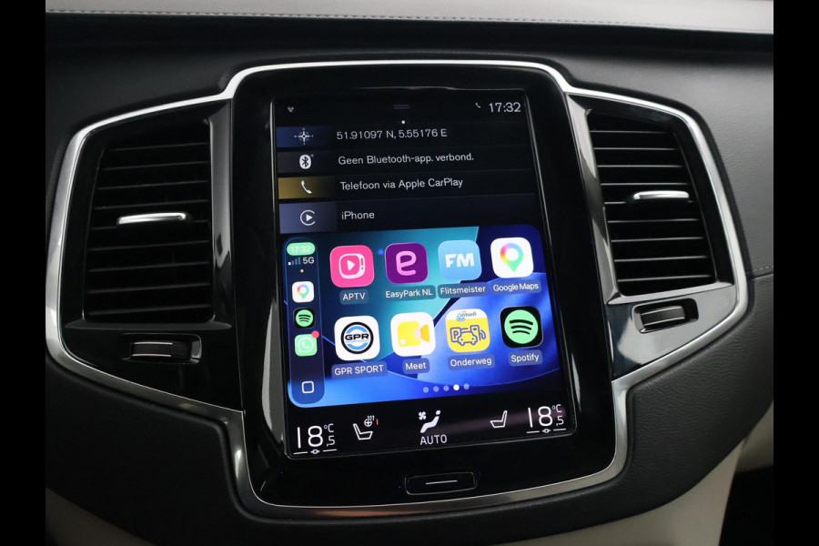 Volvo XC90 2.0 T8 RECHARGE AWD 390 PK 7P + TREKHAAK | PANORAMA | H/K | 360 CAMERA | HEAD-UP