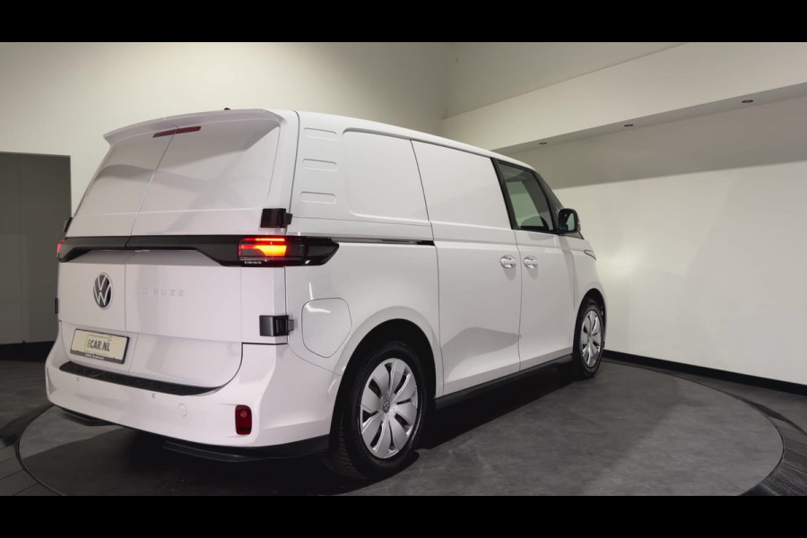 Volkswagen ID. Buzz Cargo 77 kWh | SOH 95,3% | Trekhaak Elek. | Stuur verwarmd | Climatronic | Pass. bank
