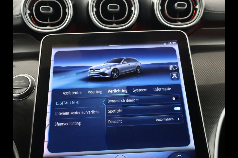 Mercedes-Benz C-Klasse Estate 200 204 PK LAUNCH EDITION AMG NIGHT MAGNO SELENIET | TREKHAAK | 360 CAMERA | SFEERVERLICHTING