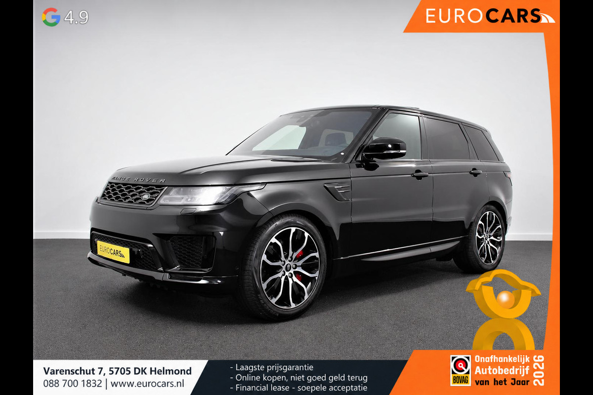 Land Rover Range Rover Sport P400e HSE Hybrid Dynamic Leder Schuif / kantel / Panorama dak Meridian sound system Camera Electrisch bedienbare achterklep Standkachel