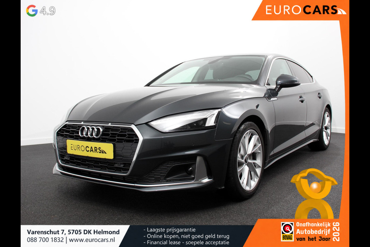 Audi A5 Sportback 40 TFSI Prestige Plus Automaat Navigatie Apple Carplay/Android Auto Camera Climate Control Virtual Cockpit Led Dab Elektrische bedienbare achterklep Stoel verwarming