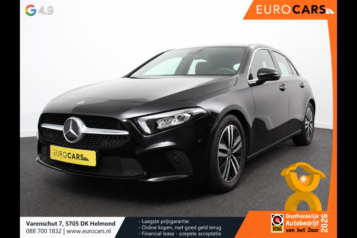Mercedes-Benz A-Klasse 180 7-DCT Progressive Style Plus Navigatie Climate Control Camera Led 17"Lichtmetalen velgen Dab Half Leder Cruise control