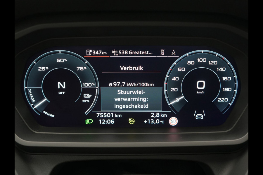 Audi Q4 Sportback e-tron 40 S edition 77 kWh 204pk Dealer O.H. | Trekhaak Af Fabriek | Panodak | Adaptive Cruise | Head Up | 360 Camera | Matrix LED | Lederen Sportstoelen & Stuur Verwarmd | Keyless | Apple Carplay | Navigatie | DAB | 20"L.M |