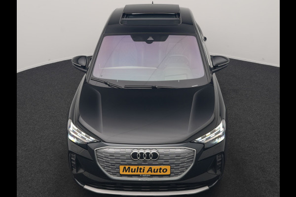 Audi Q4 Sportback e-tron 40 S edition 77 kWh 204pk Dealer O.H. | Trekhaak Af Fabriek | Panodak | Adaptive Cruise | Head Up | 360 Camera | Matrix LED | Lederen Sportstoelen & Stuur Verwarmd | Keyless | Apple Carplay | Navigatie | DAB | 20"L.M |