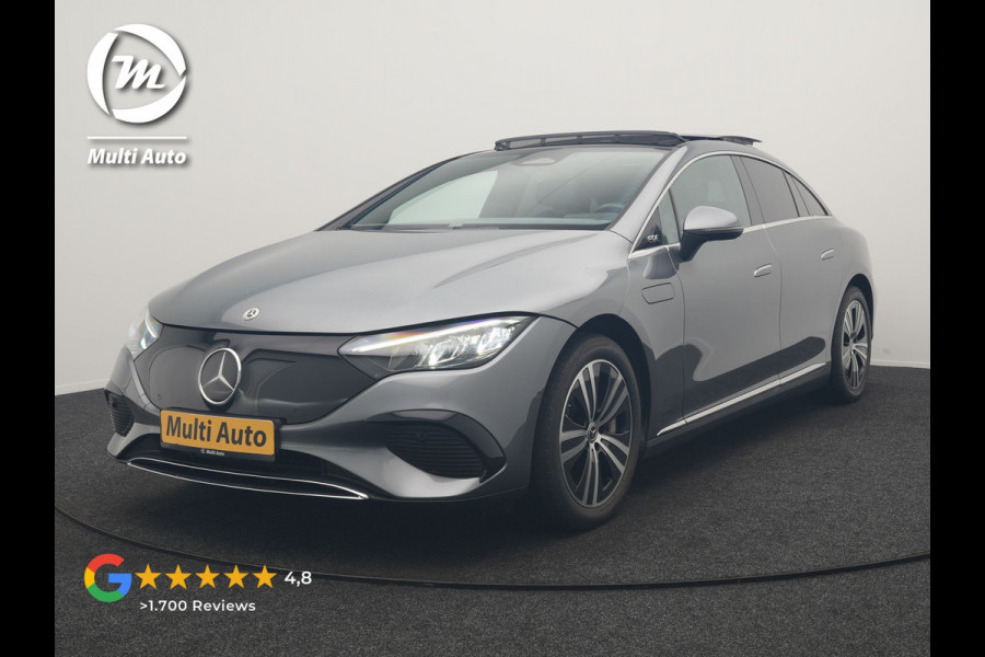 Mercedes-Benz EQE 350+ Luxury Line 91 kWh 292pk Dealer O.H. | SOH 97,5% | Panodak | Adaptive Cruise | Camera | Lederen Sportstoelen Memory & Ventilatie | Stoelen & Stuur Verwarmd | Sfeerverlichting | BLIS | Keyless | Apple Carplay | Navigatie | DAB |
