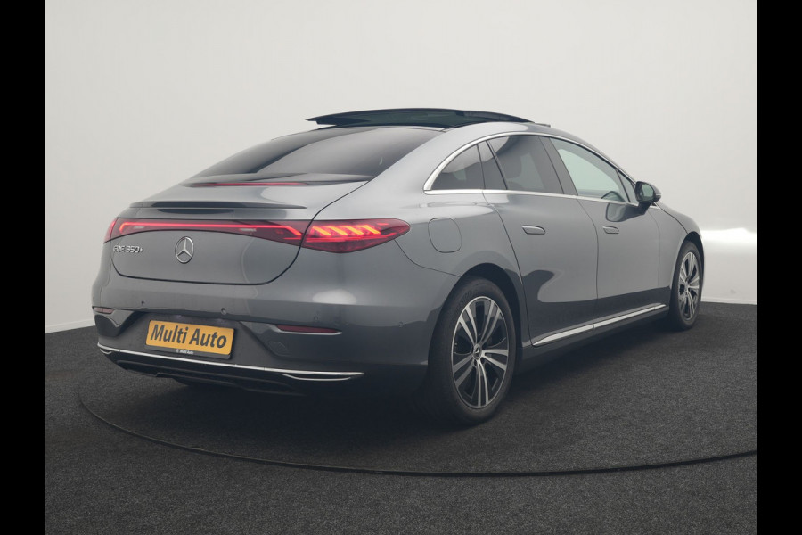 Mercedes-Benz EQE 350+ Luxury Line 91 kWh 292pk Dealer O.H. | SOH 97,5% | Panodak | Adaptive Cruise | Camera | Lederen Sportstoelen Memory & Ventilatie | Stoelen & Stuur Verwarmd | Sfeerverlichting | BLIS | Keyless | Apple Carplay | Navigatie | DAB |