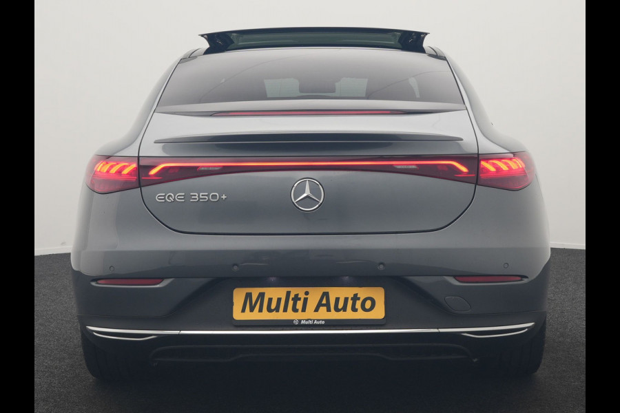 Mercedes-Benz EQE 350+ Luxury Line 91 kWh 292pk Dealer O.H. | SOH 97,5% | Panodak | Adaptive Cruise | Camera | Lederen Sportstoelen Memory & Ventilatie | Stoelen & Stuur Verwarmd | Sfeerverlichting | BLIS | Keyless | Apple Carplay | Navigatie | DAB |