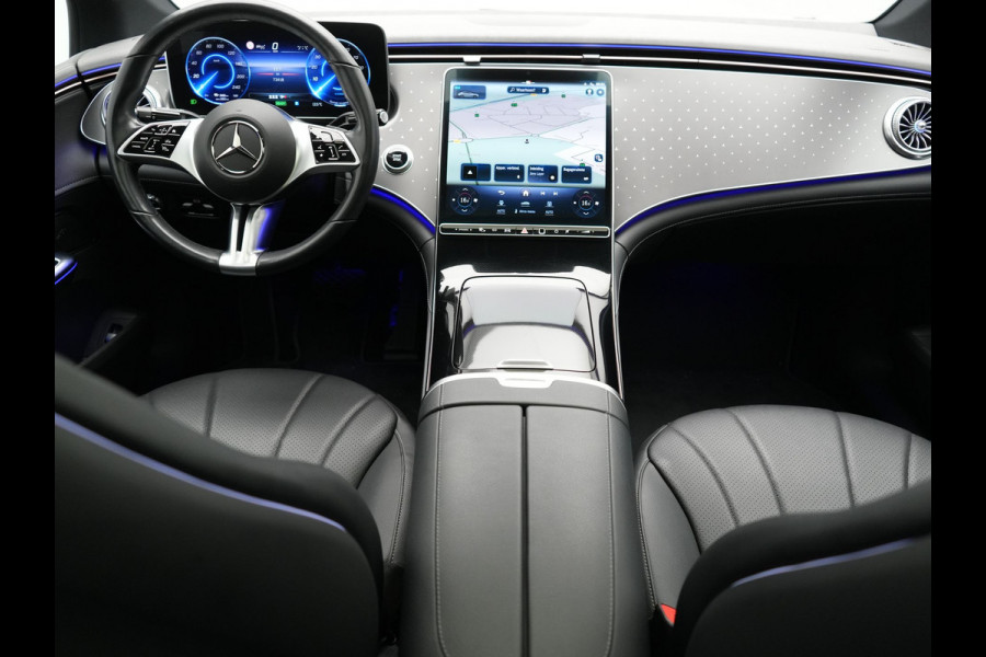 Mercedes-Benz EQE 350+ Luxury Line 91 kWh 292pk Dealer O.H. | SOH 97,5% | Panodak | Adaptive Cruise | Camera | Lederen Sportstoelen Memory & Ventilatie | Stoelen & Stuur Verwarmd | Sfeerverlichting | BLIS | Keyless | Apple Carplay | Navigatie | DAB |