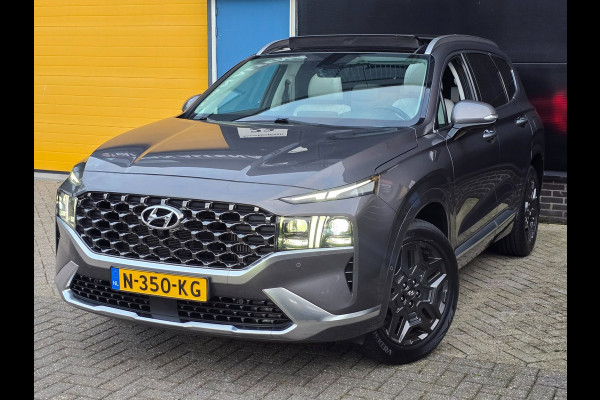 Hyundai Santa Fe 1.6 T-GDI PHEV Premium Plus Sky 7 Persoons / Schermen / Leder / Head Up / Memory / Pano / Verkoeling / Led / Pdc