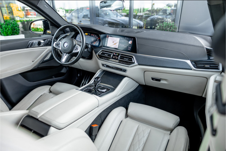 BMW X6 M50i High Executive - M Sport | Panorama | 4-wielsturing | H&K | Soft Close | 360 Camera