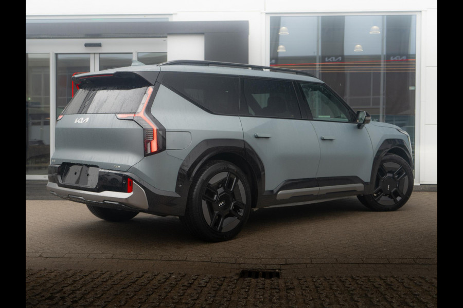 Kia EV9 GT-Line AWD 99.8 kWh | UNIEKE KLEUR | TREKHAAK WEGKLAPBAAR | HUD | SCHUIFKANTEL DAK | MERIDIAN AUDIO | LED | LEDER