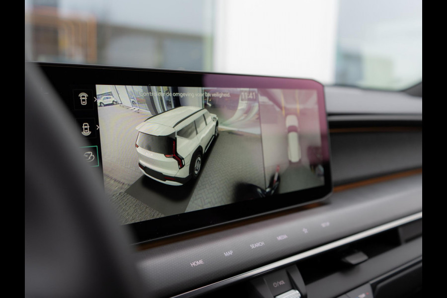 Kia EV9 GT-Line AWD 99.8 kWh PANTHERA METAL UIT VOORRAAD | 7-Pers. | 21" | Head-Up | Stoel-/Stuurverwarming | Premium Audio | Schuif-/kanteldak | Adapt. Cruise |