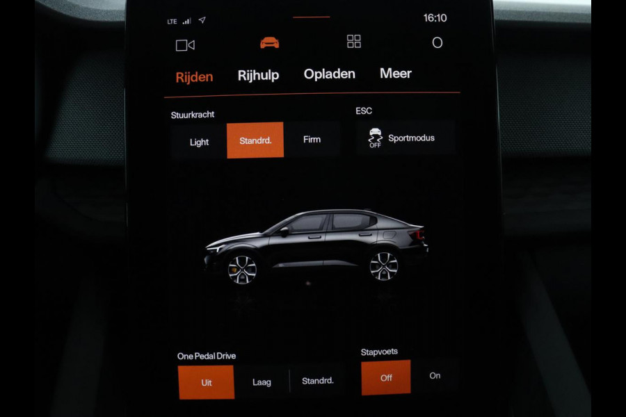 Polestar 2 Standard Range Single Motor 63kWh | SOH 89,4% | Stoelverwarming | Camera | Trekhaak | LED | Keyless |