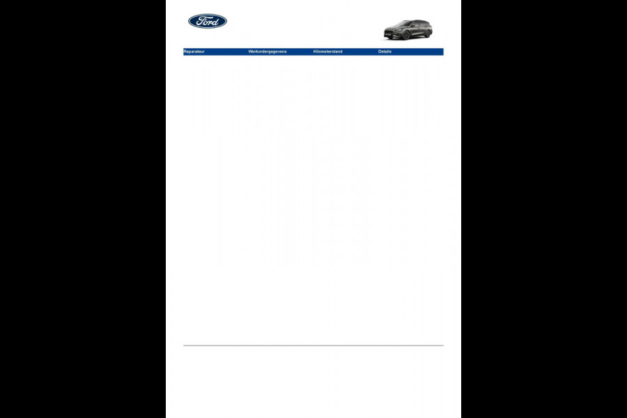 Ford FOCUS Wagon 1.0 EcoBoost ST Line X Business 125pk/92kW 6-bak