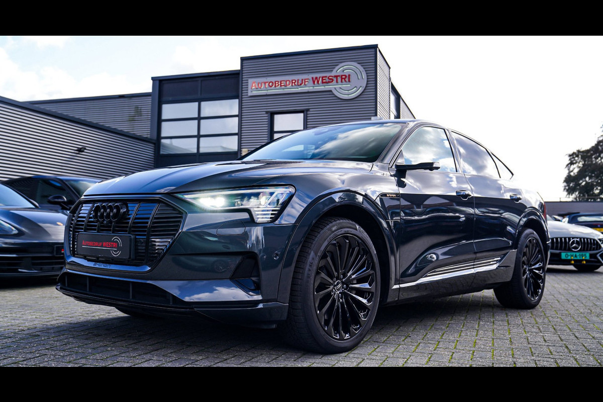 Audi e-tron Sportback 55 quattro S edition 95 kWh |Virtual Mirrors | Head up | Panorama | 360 cam | Trekhaak | Assistentiepakket |