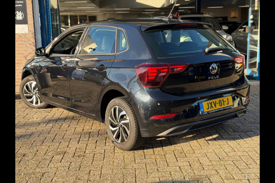 Volkswagen Polo 1.0 TSI Style 2022 ZWART NAVI CLIMA LM NAP!