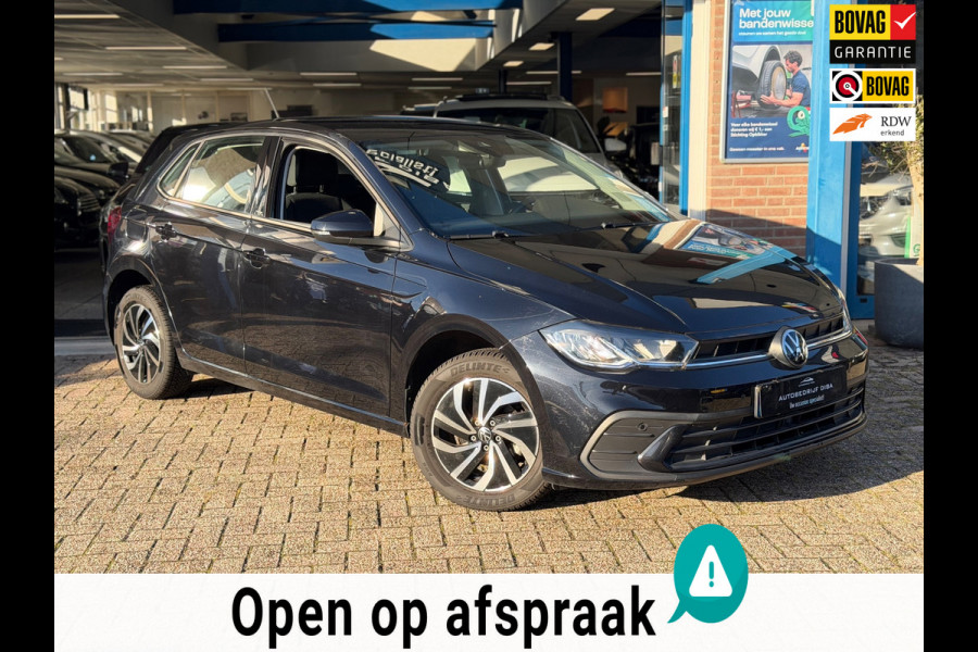 Volkswagen Polo 1.0 TSI Style 2022 ZWART NAVI CLIMA LM NAP!