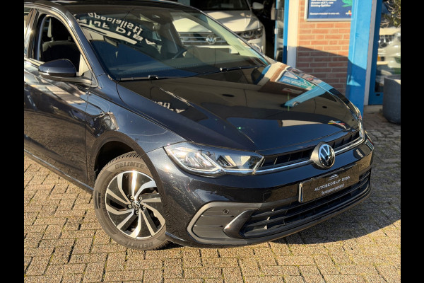Volkswagen Polo 1.0 TSI Style 2022 ZWART NAVI CLIMA LM NAP!